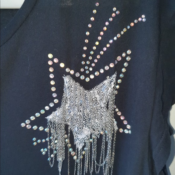 Sparkly short sleeve shirt - Picture 5 of 7
